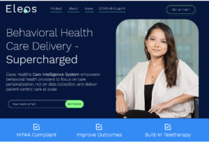 Eleos health website