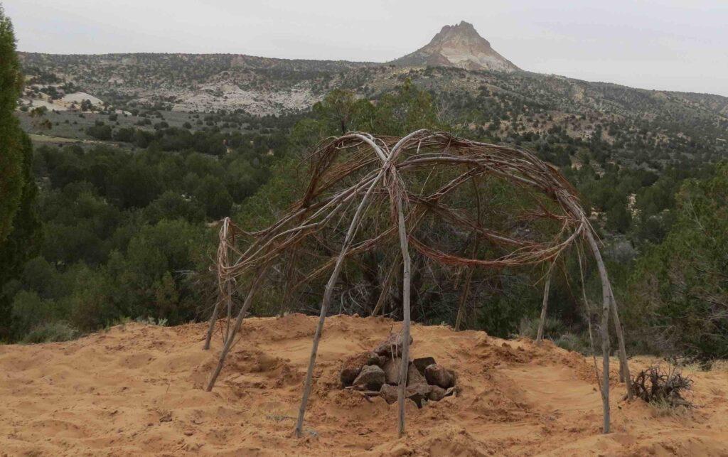 Sweatlodge at Wingate Wilderness Therapy 