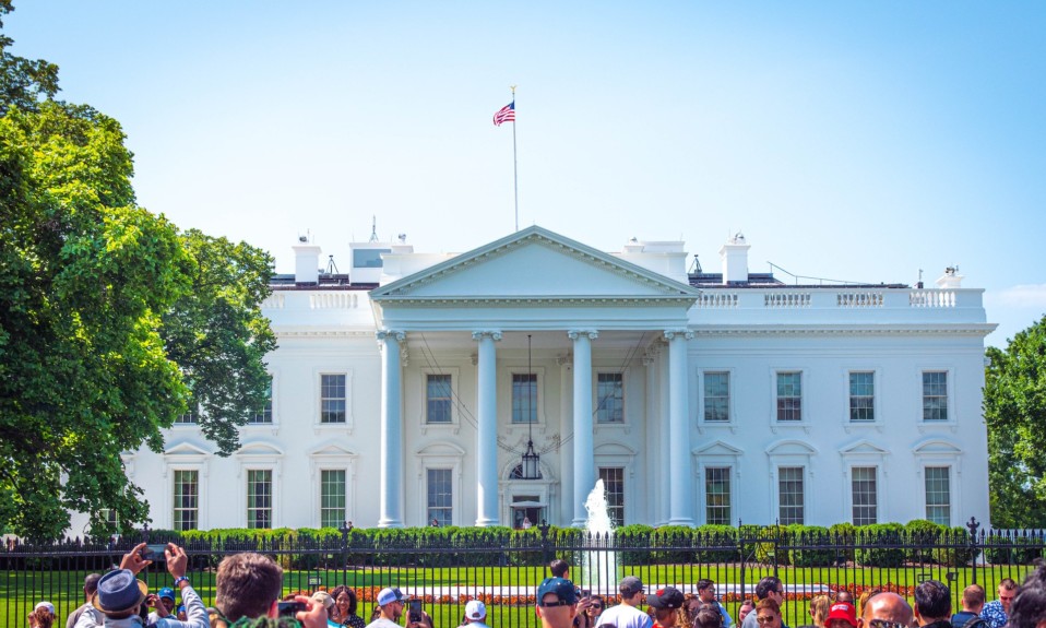 Photo of the White House. Extension of the COVID public health emergency offers possibilty of making medication-assisted treatment for opioid use disorder permanent.