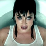 Still image from video Demi Lovato song "Skin of My Teeth"